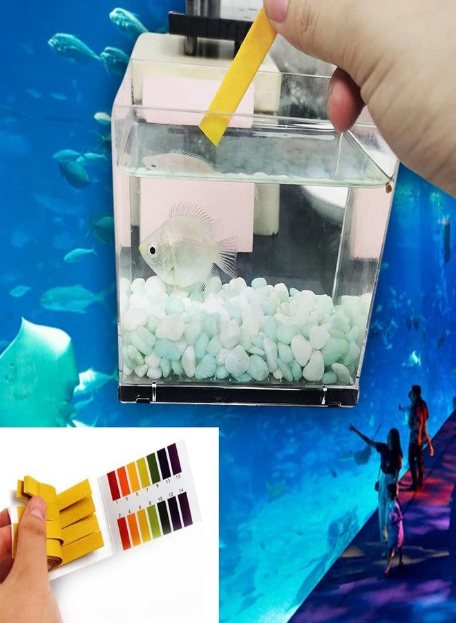 Sage Square Aquarium Ph Paper Strips and Saltwater Aquarium Testing Kit, Ensure healthy aquatic pets with reliable and easy-to-use Ph paper strips. - Image 3